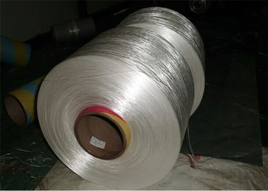 Porcellana Alto filato di poliestere industriale di tenacia 1000D, bianco del candeggiante del filato del filamento del poliestere fornitore
