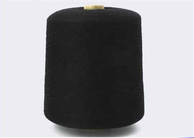 Porcellana Il nero ha tinto il filo di cotone organico rigenerato per tricottare su misura fornitore