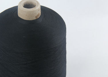 Porcellana Filato nero 100% del poliestere del Ne 32s di colore 32/2 per i calzini Kintting fornitore