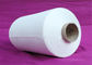 Kniting/bianco di candeggio del filato poliestere di tessitura con la fibra del vergine di 100% fornitore