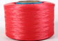 L'alto grado del filato/aa del polipropilene FDY di allungamento 900D ha tinto il filato del filamento dei pp, colore rosso fornitore