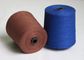Filo di cotone puro colorato pettinato 100% aperto del modello dell'estremità 20S 30S per tricottare i guanti del lavoro fornitore