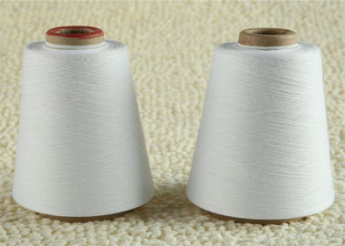 Porcellana Filo bianco 100% del poliestere del vergine di candeggio 20S/3 per il cucito/tessitura fornitore