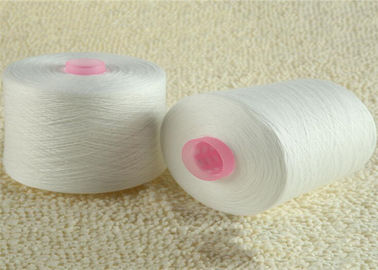 Porcellana Filato cucirino 100% del poliestere bianco puro del vergine 20s/6 per la borsa/le mode fornitore