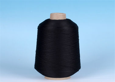 Porcellana Il colore nero ha strutturato il rendimento elevato tinto filato di nylon 75D/72F di DTY fornitore