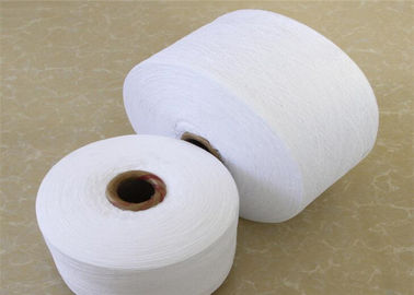 Porcellana Filo di cotone puro naturale bianco molle sano 10S per gli asciugamani di fronte molli di griglia fornitore