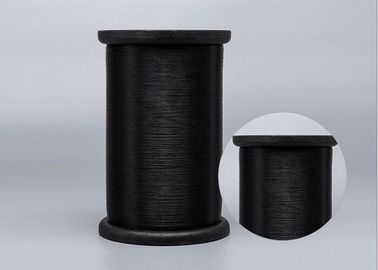 Porcellana Monofilamento del filato del polipropilene di tenacia di colore nero di 100% alto per la pesca, 0.08mm/0.12mm fornitore