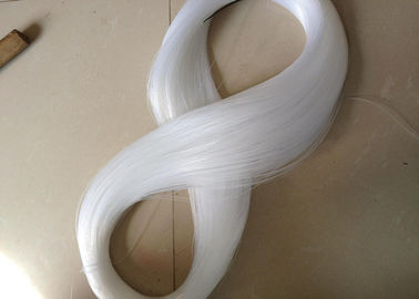 Porcellana Filato bianco di Hank, linea uso di pesca professionale del filato del monofilamento del nylon di 0.08MM fornitore