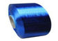 Grado filato anello smussato completo blu del filato di poliestere di colore 100D/72F aa ad alta resistenza fornitore