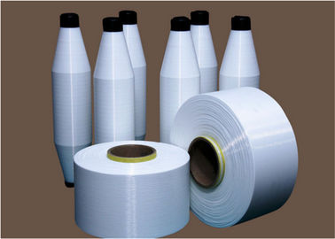 Filato di poliestere smussato pieno bianco 20D, filato del monofilamento dell'HDPE della maglia del panino fornitore