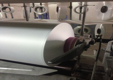 Filato di poliestere crudo 75D/36F di bianco, filato di poliestere strutturato riciclato per non Wovens fornitore