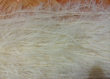 Filato tricottante operato tinto e crudo 7S/2 della piuma bianca con il materiale del nylon di 100% fornitore